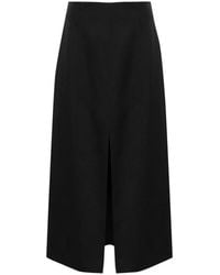 Golden Goose - Midi Skirt - Lyst