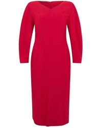 Alberta Ferretti - Midi Dresses - Lyst