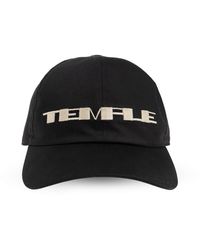 Rick Owens - Accessoires ,Zwart ,Katoen Baseball Cap - Lyst