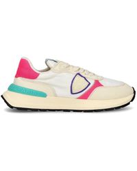 Philippe Model - Schoenen ,Veelkleurig ,Katoen Antibes Sportswear Sneakers - Lyst