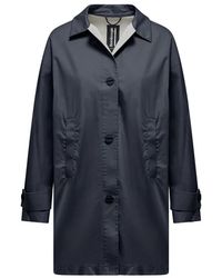 Bomboogie - Ongevoerde Gabardine Trenchcoat - Lyst