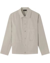 A.P.C. - Overhemden ,Casual Overhemd - Lyst
