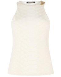 Roberto Cavalli - Sleeveless Tops - Lyst