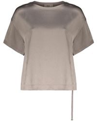 Herno - Overhemden ,Leer Elegante Blouse - Lyst
