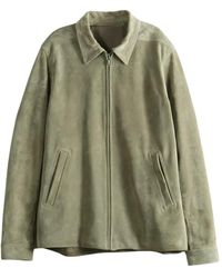 Rick Owens - Jassen ,Grijs ,Katoen Brad Jacket - Lyst