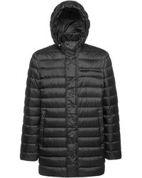Geox - Jassen ,Zwart ,Polyester M Warrens Donsjas - Lyst