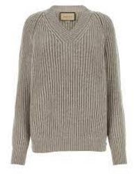 Gucci - Geribbelde Trui Van Wol En Kasjmier - Lyst
