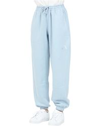 adidas - Fitness ,Blauw ,Katoen All Szn Fleece Joggers - Lyst