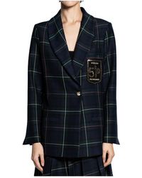 5 PROGRESS - Jassen ,Groen ,17036 Tartan Jas - Lyst