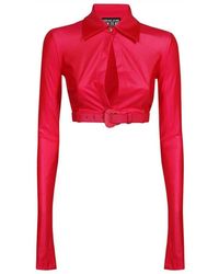 Versace Jeans Couture - Long Sleeve Tops - Lyst