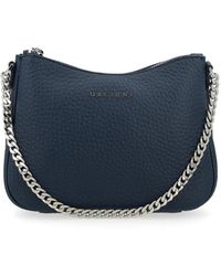 Orciani - Mini blaue leder tasche - Lyst