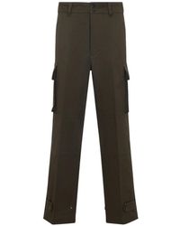 Valentino - Militaire Groene Katoenen Cargobroek - Lyst