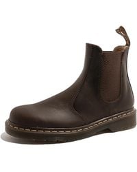 Dr. Martens - Herren 2976 YS Dunkelbraune Stiefel - Lyst