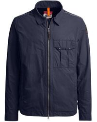 Parajumpers - Jassen ,Blauw ,Katoen Rayner Overshirt - Lyst