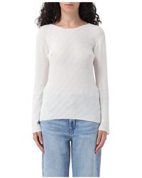 Emporio Armani - Round-Neck Knitwear - Lyst