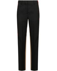 Burberry - Tapered Trousers - Lyst