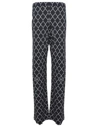 Max Mara - Weite Bein Baumwoll Palazzo Hose - Lyst