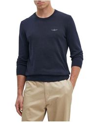 Aeronautica Militare - Round-Neck Knitwear - Lyst