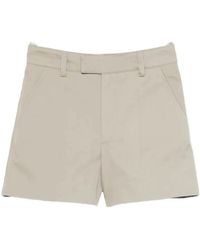 A.P.C. - Korte Broeken ,Katoen Lily Shorts - Lyst
