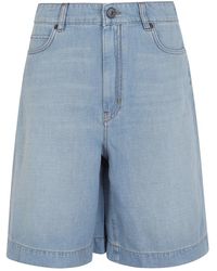 Weekend by Maxmara - Denim Shorts - Lyst