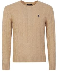 Ralph Lauren - Truien & Vesten ,Bruin ,Wol Maglia - Lyst