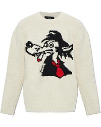 Amiri - Truien & Vesten ,Wol Wool Sweater - Lyst