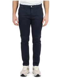 Replay - Pantalone jeans chino slim fit hyperflex - Lyst