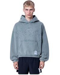 Satisfy - Hoodies & Sweatvesten ,Grijs ,Katoen Moth Tech Hoodie - Lyst