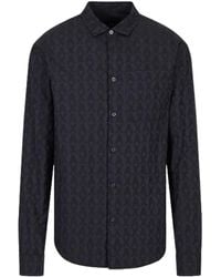 ARMANI EXCHANGE - Casual Shirts - Lyst