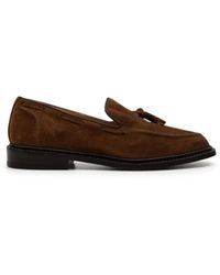 Tricker's - Braune mokassins flache schuhe - Lyst