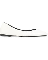 Jacquemus - And Ovalo Nappa Leather Ballerinas-Donna - Lyst