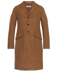 Jil Sander - Single-Breasted Coats - Lyst