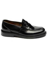 Green George - Schwarze flache schuhe - Lyst