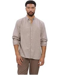 SELECTED - Overhemden Slmregcole Jay Melange Ls Shirt Noos - Lyst