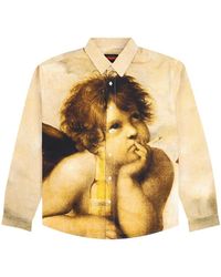 Pleasures - Cherub Button Up - Lyst