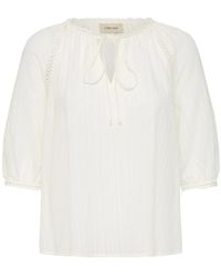 Cream - Overhemden ,Wit ,Blouses - Lyst