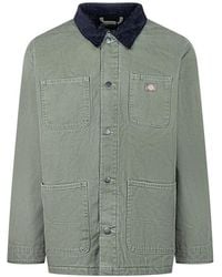 Dickies - Jassen ,Groen ,Katoen Chore Jacket - Lyst