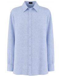 Etro - Overhemden ,Blauw ,Shirt - Lyst
