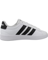 adidas - Fitness ,Wit ,Leer Grand Court 3.0 - Lyst