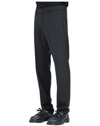 Patrizia Pepe - Broeken ,Zwart ,Wol Elegante Zwarte Broek Herfst Winter - Lyst