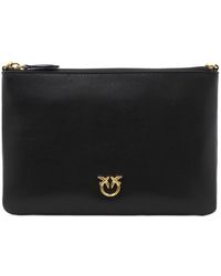 Pinko - Schwarze Clutch Tasche Für Frauen - Lyst