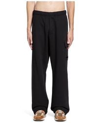 C.P. Company - Diagonal Raised Fleece Cargo Lens Sweatpants - Lyst