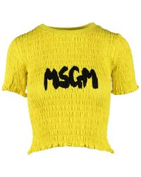 MSGM - T-Shirts - Lyst