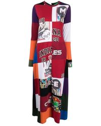 Colville - Unieke Patch Maxi Jurk - Lyst