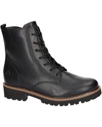 Remonte - Schoenen ,Zwart ,Leer D8661-00 Veterboots - Lyst