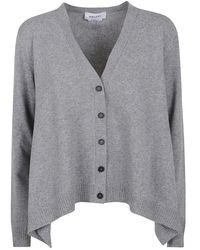 McQueen - V-Ausschnitt Cardigan Pullover - Lyst