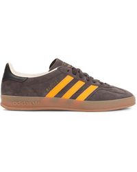 adidas - Fitness ,Bruin ,Leer Gazelle Indoor - Lyst