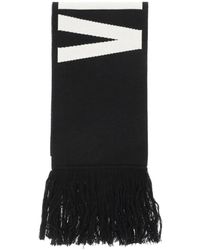 Vetements - Winter scarves,schwarzer wollschal - Lyst