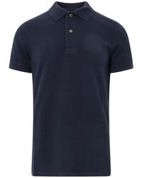 Tom Ford - Baumwoll polo shirt mit logo stickerei - Lyst