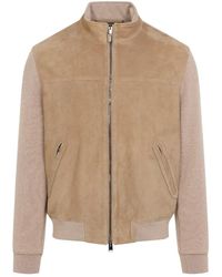 Canali - Leather Jackets - Lyst